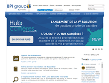 Tablet Screenshot of bpi-group.com